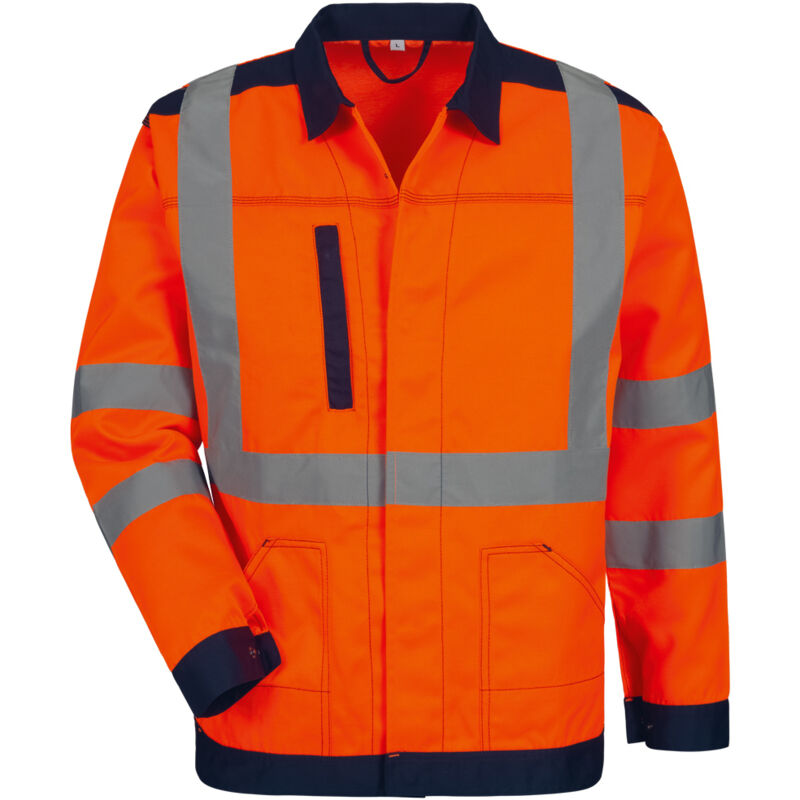 Gr .M (50/52) MARIENBERG WARNSCHUTZ-BUNDJACKE orange MARIENBERG HIGH VISIBIL