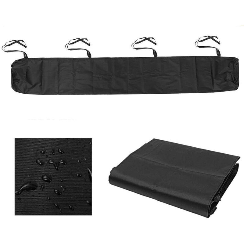 Markisen-Schutztasche, 3,5 m, staubdichte Terrassen-Markisenabdeckung, Terrassen-Markisen-Aufbewahrungsabdeckung, wasserdichter Schutz in