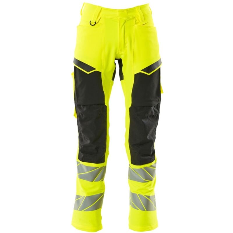Accelerate safe Warnschutz-Stretchhose 19479 Gr. 76C48 hi-vis gelb/schwarz - Mascot