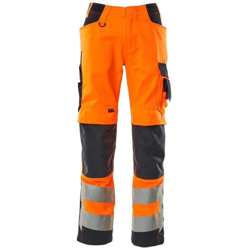 Mascot SAFE SUPREME leichte Warnschutz-Sommerhose 20879 Gr. 90C50 hi-vis orange/schwarzblau
