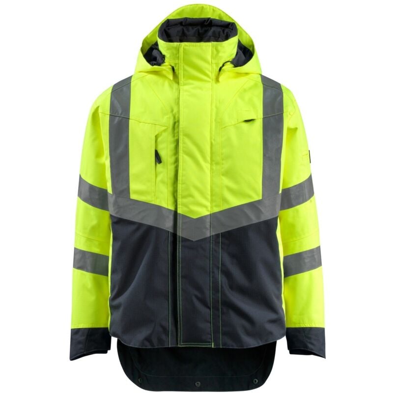 Mascot SAFE SUPREME Warnschutz Hard Shell Jacke Harlow 15501-231 Gr. XL hi-vis gelb/schwarzblau
