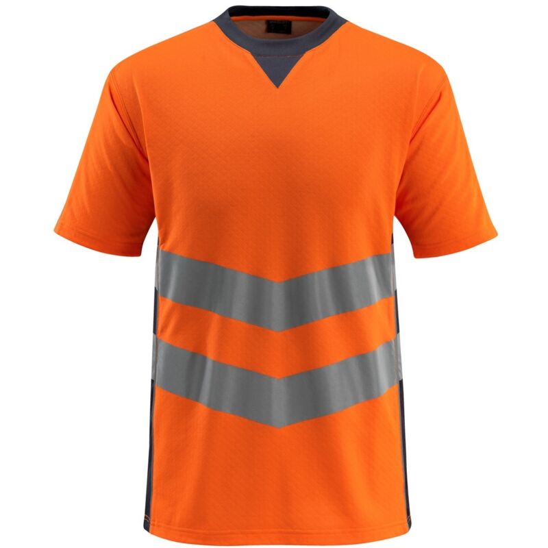 Mascot Warnschutz T-Shirt SANDWELL SAFE SUPREME 50127 Gr. XL warnorange/schwarzblau