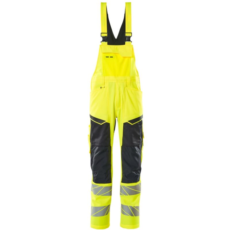 Mascot Warnschutz Latzhose 19569-236-17010 Gr. 76C50 hi-vis gelb/schwarzblau