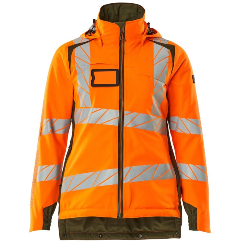Winterjacke cli ®, Damen Winterjacke Gr. l, hi-vis orange/moosgrün - Mascot