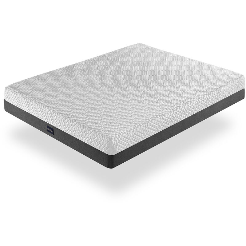 Premium Matratze 200X200 cosmo spring, Hohe 25 cm, Abnehmbar, Ergonomisch, hybird und Taschenfedern. Mittlere Hartegrad H2