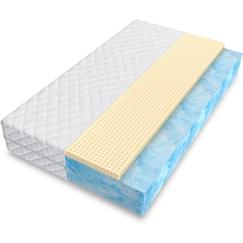 FDM - Matratze 180x200 tinos H2 H3 nawapur Energie Schaumstoff latex Kaltschaum 18 cm