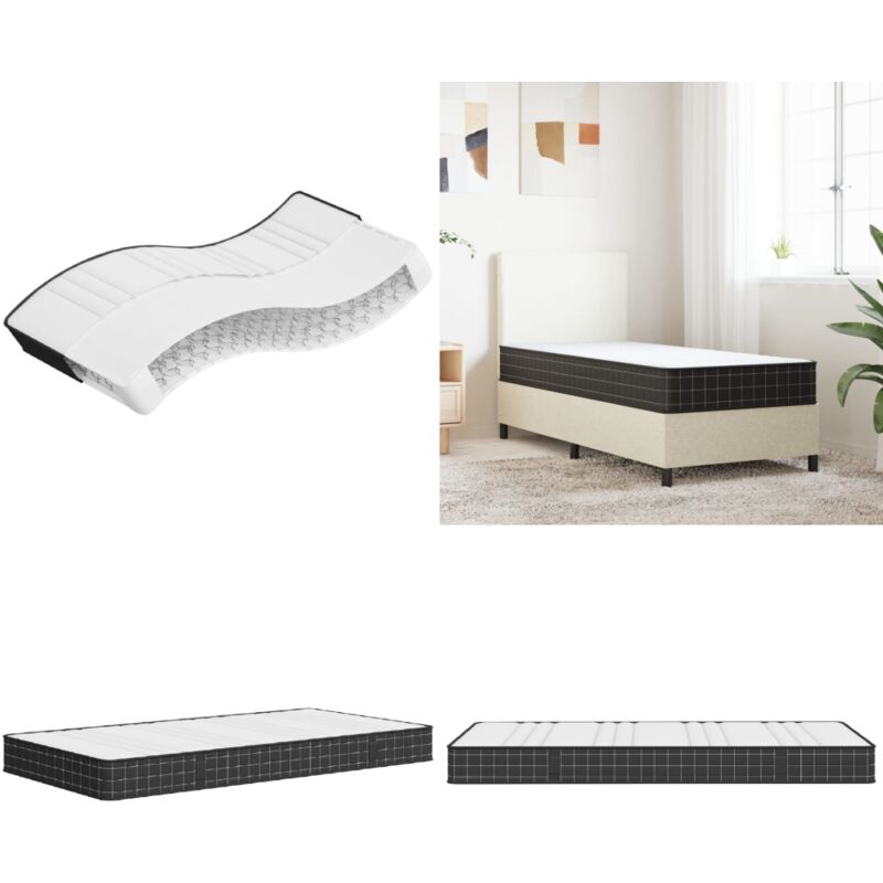 Matratze Bonnell-Federkern Mittel 90x200 cm - Bonnell-Matratze - Federkernmatratze - Matratze 90x200 - Doppelbett Matratze - Einzelbett Matratze