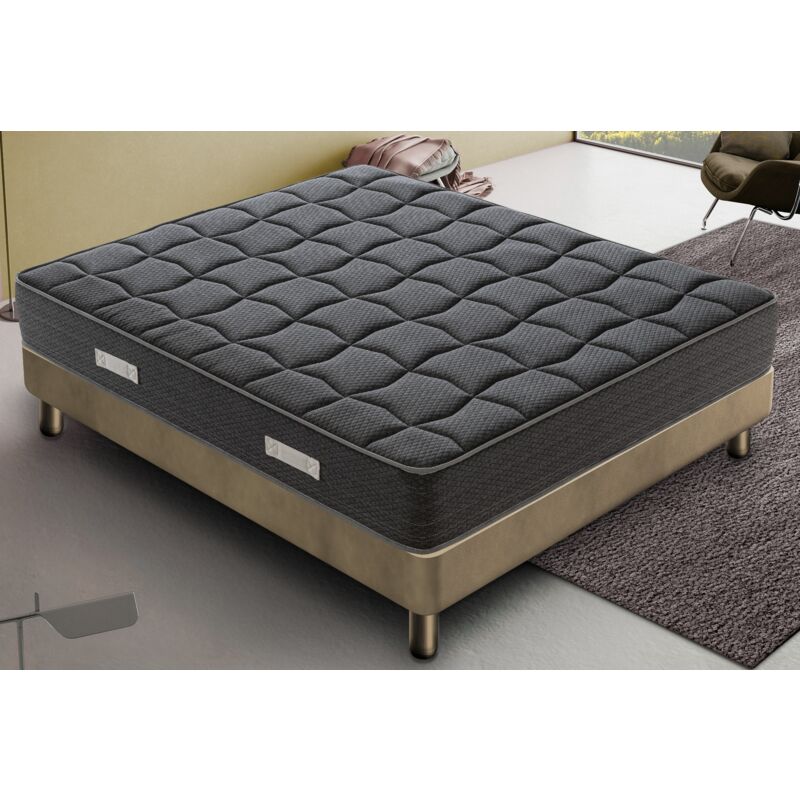 Matratze 200x200 Memory Foam - Höhe 20 cm - Orthopädisch - Steifigkeit H4 - Blackmoon