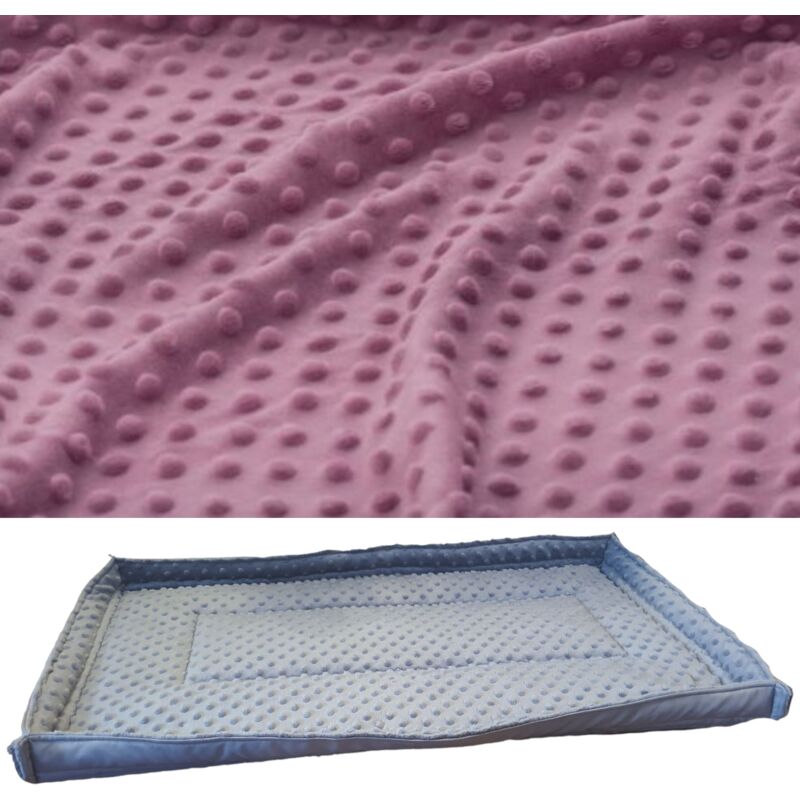 Matte für einen Meerschweinchen- oder Kaninchenkäfig 145x110 wasserdicht schmutzig rosa