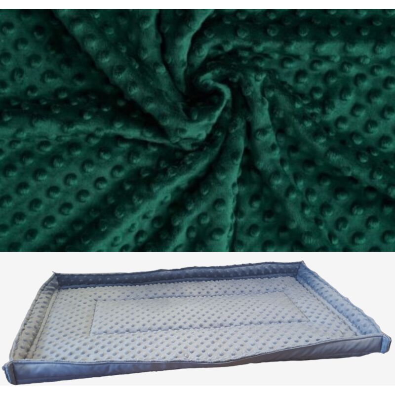 Matte für einen Meerschweinchen- oder Kaninchenkäfig 80x50 wasserdicht dunkelgrün