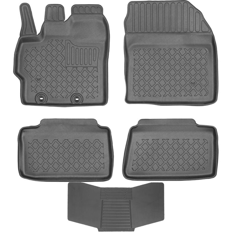 Matten ARISTAR 603393 + ABDECKUNG 251992 - Toyota Yaris IV HB 2020- / Toyota Yaris IV XP210 HB Hybrid 2020- / Toyota Yaris Cross 2021- / Mazda 2