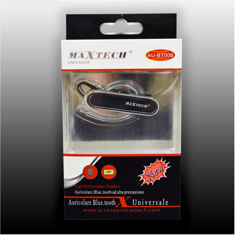 Trade Shop Traesio - Trade Shop - maxtech AU-BT006 universal bluetooth-kopfhörer hochleistungs-smartphone-kopfhörer -