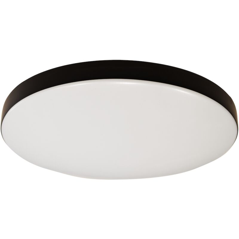 MAYA SCHWARZ 15W LED IP44 Deckenleuchte Ø330 mm