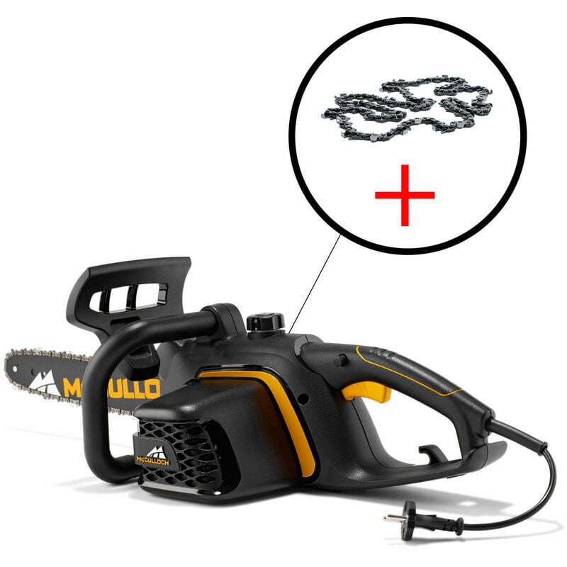 McCulloch Elektro Kettensäge CSE2040S 40cm Schwert + 2. Kette