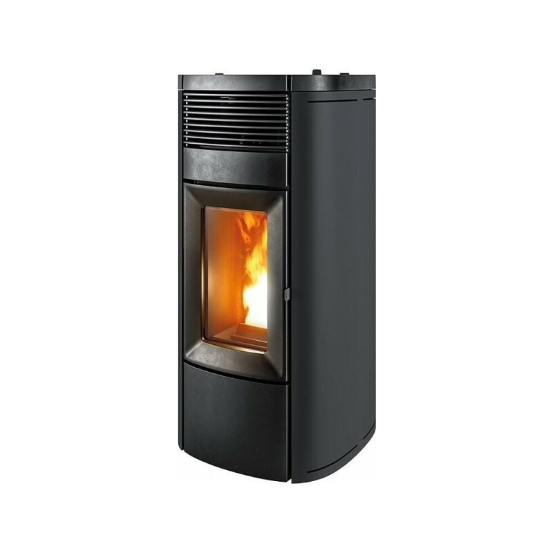 MCZ Musa Air M3 Pelletofen 10 kW Pellet Ofen Pellets Holzpellets Kamin Metall Silber