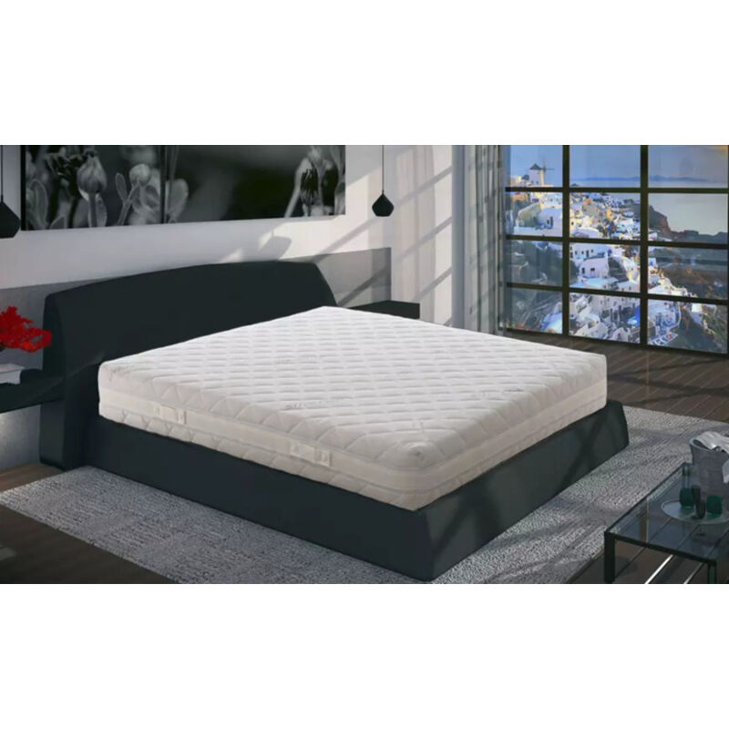 Ilovesleep - Memory Foam Matratze - 21 cm hoch - 6 cm Memory Foam - 9 Komfortzonen - 180x200