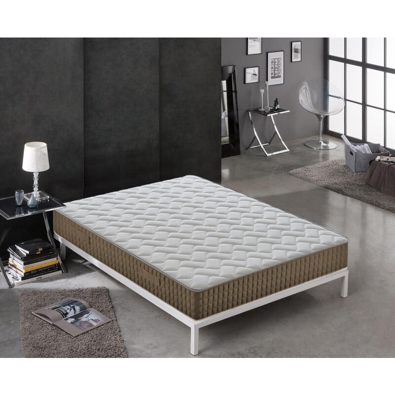 Materassiedoghe - Memory Foam Matratze - Orthopädie - Wende - Sommer Winter Seite - Steifheit H3 - 180x200