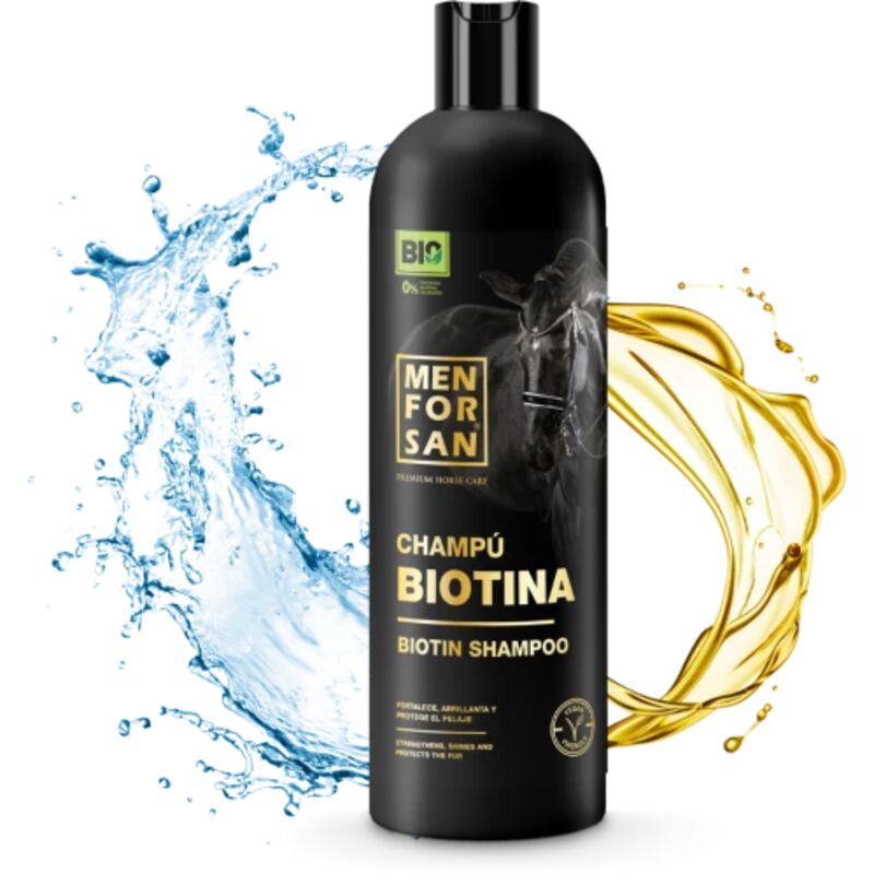 Biotin shampoo fur pferde 1L exclusives angebot - Menforsan