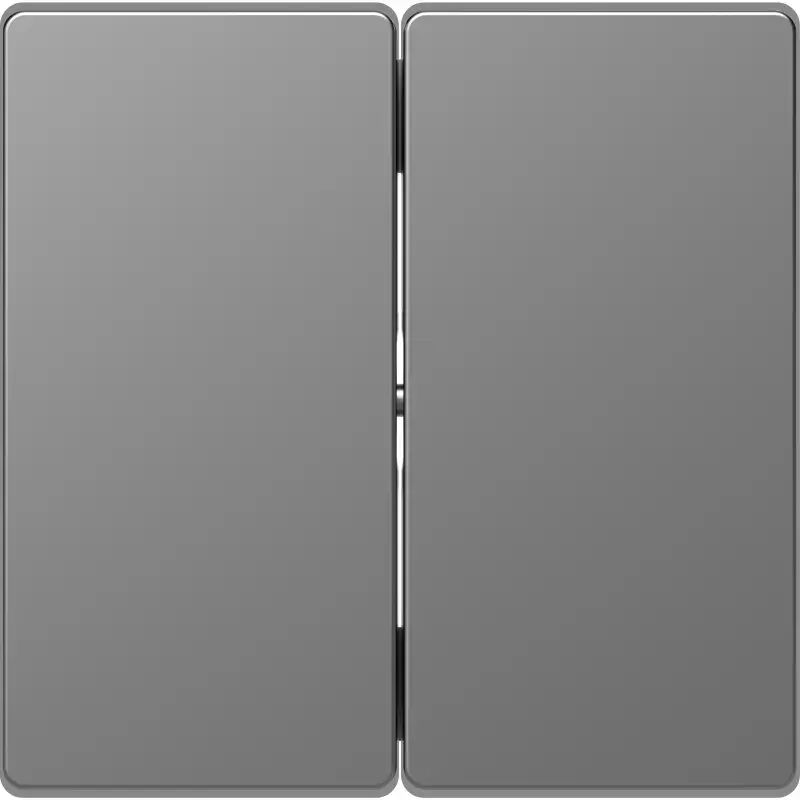 Serien-Wippe System Design, Edelstahl, MEG3400-6036 - Merten