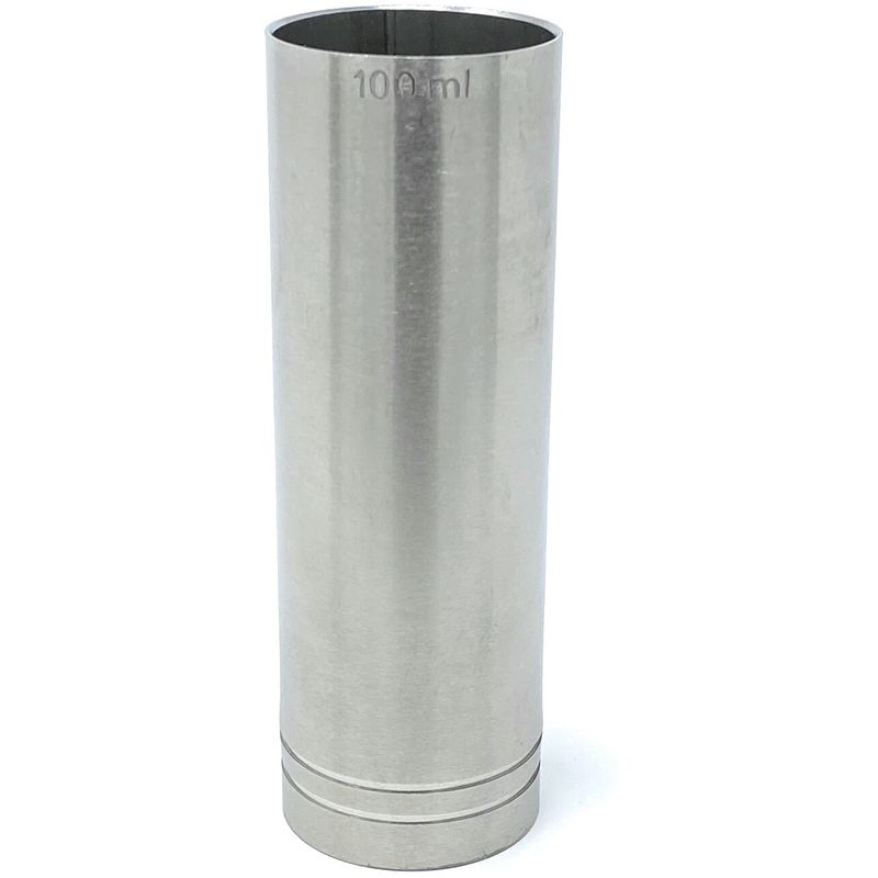 Messbecher Cocktail 10cl Edelstahl Barmaß Jigger 10 cl Dosierer Alkohol Bar Zertifikat
