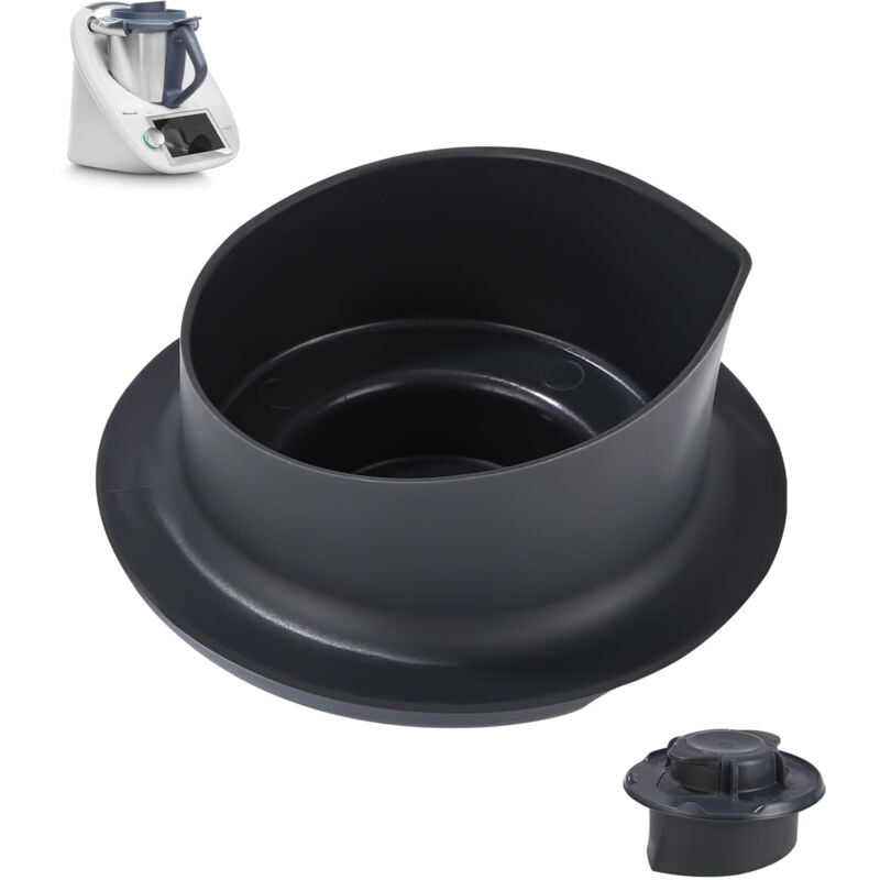 Messbecher für Thermomix TM6 TM5, Deckel des Messbechers TM5 TM6 mit Graduierung 100ml und 50ml für Thermomix Messbecher, Lebensmittel Messbecher