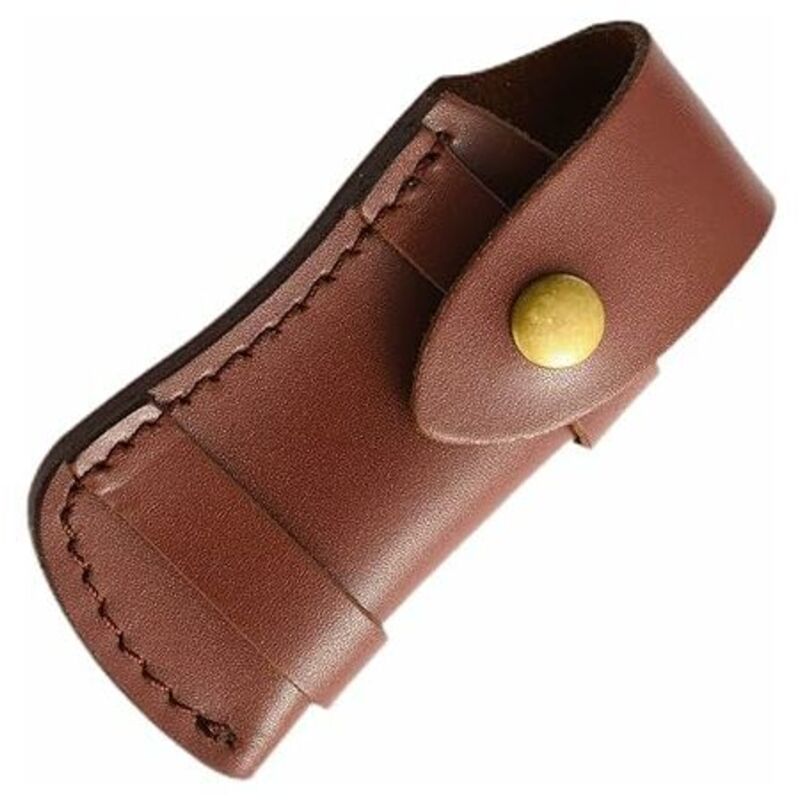 Jalleria - Messerscheide aus Leder, Klappmesserscheide, Messerscheide aus Leder, Taschenmesserscheide, für Taschenmesser