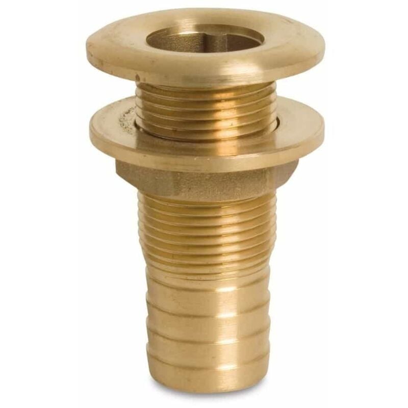 Messing Fitting, Gewindefitting, Schlauchtülle, 1 Zoll AG