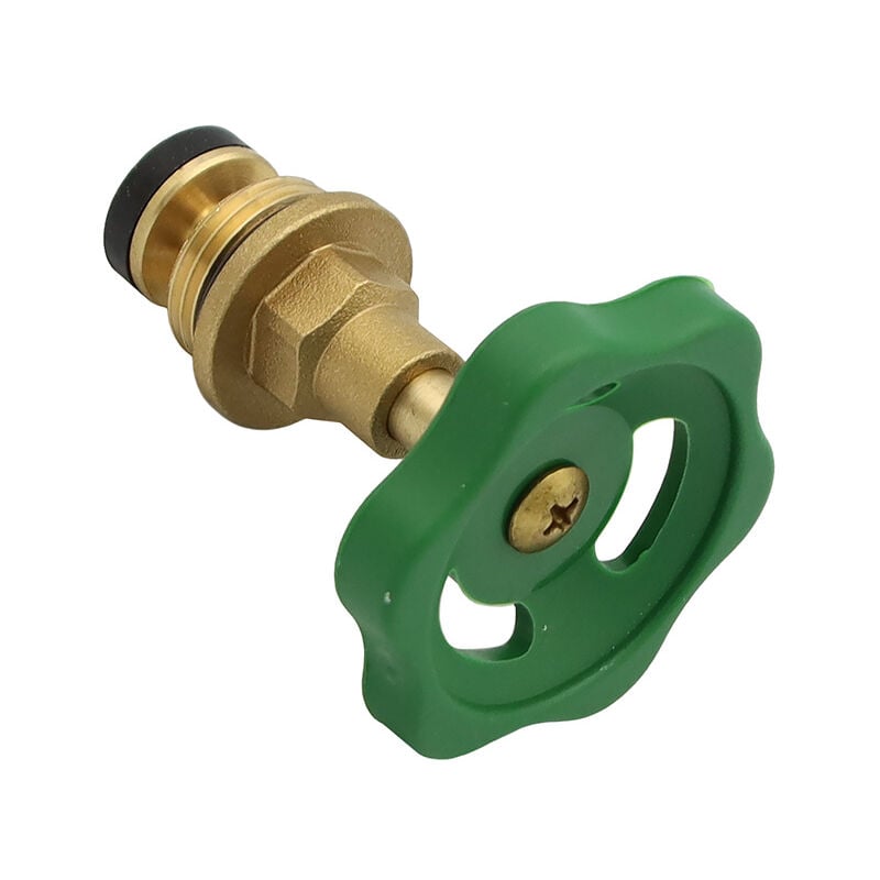 Stabilo-sanitaer - Messing Hahnoberteil Ventiloberteil 1/2 Zoll DN15 kurze Spindel