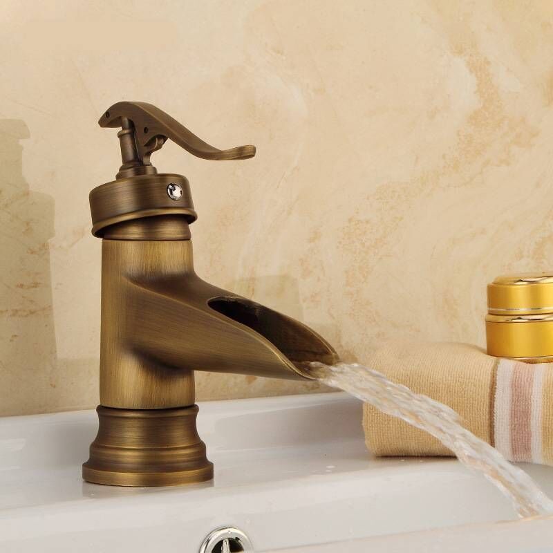 Messing Küchenmischbatterie Badezimmer Waschbecken Mischbatterie Antike Waschbecken Mischbatterie Badezimmer Waschbecken Wasserhahn
