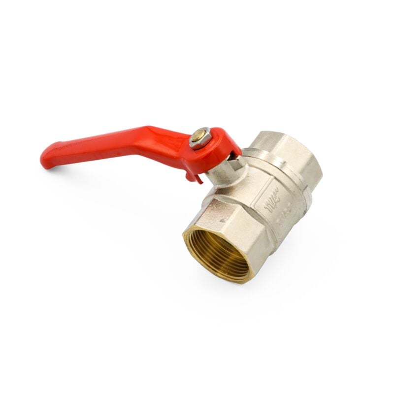 Stabilo Sanitär - Messing Kugelhahn 1 1/4 Zoll 42mm DN32 Absperrhahn Absperrventil