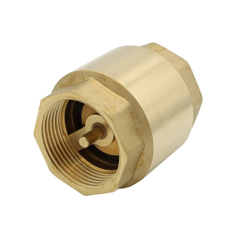 Stabilo-sanitaer - Messing Rückschlagventil 1 1/4 5/4 42 mm DN32 Rückstauklappe Rückstauventil