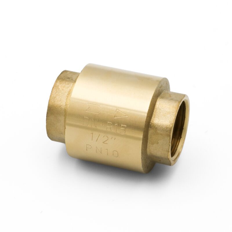 Stabilo-sanitaer - Messing Rückschlagventil 1/2 Zoll DN15 Rückstauklappe Rückschlagklappe Pumpe