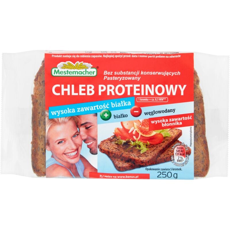Mestemacher - Eiweißbrot, 250g - ohne Konservierungsstoffe
