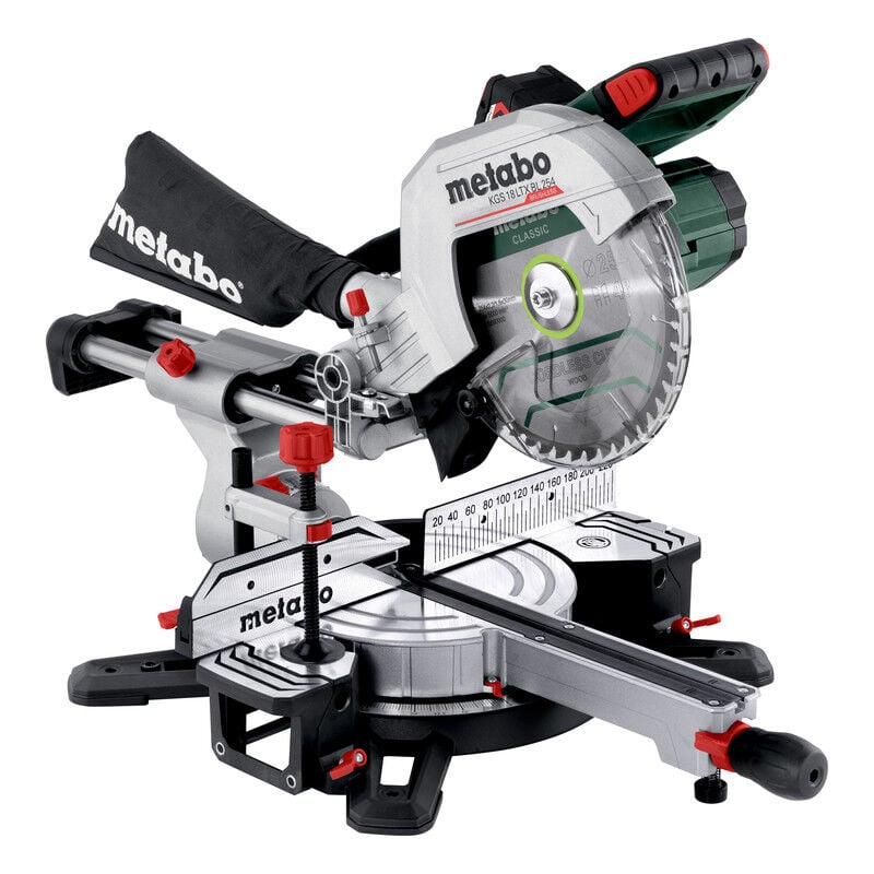 Metabo - Akku-Kapp- und Gehrugssäge kgs 18 ltx bl 254 mit Zugfunktion 1x 4,0 Ah