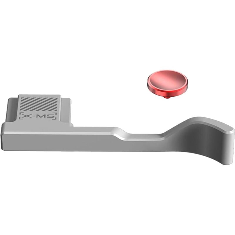 Metall-Daumengriff für Fujifilm XM5 Kamera, Daumenauflage, rutschfester Griff mit Blitzschuhabdeckung, Schutzhülle für Fuji-Kamera