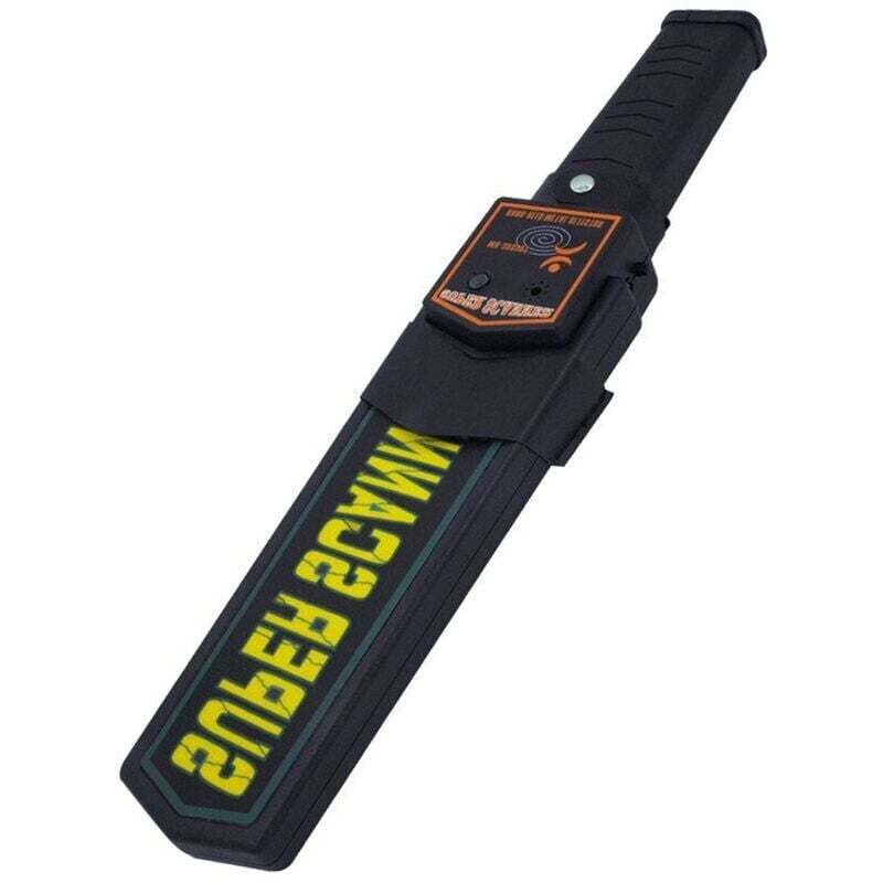 Metalldetektor, tragbarer Einzel-Handmetalldetektor mit hoher Empfindlichkeit für wichtige Anlässe, U-Bahn, Park