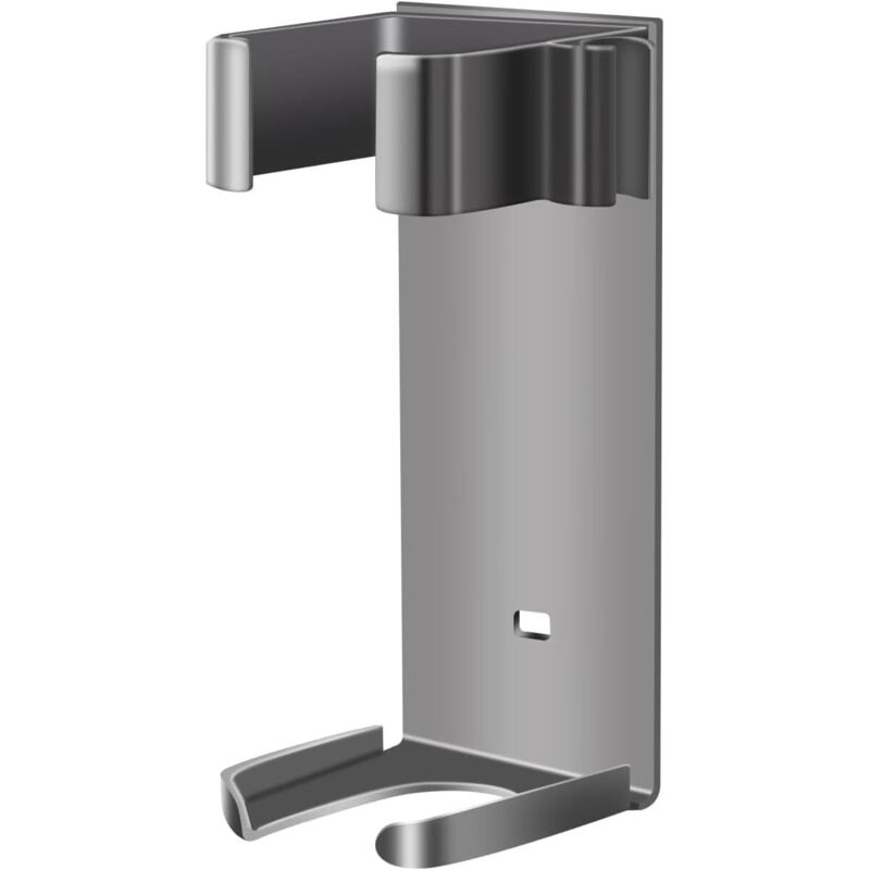 Metallständer ohne Bohren, hochtemperaturbeständige Aluminiumlegierung für Haarglätter, Lockenstäbe und mehr, grau