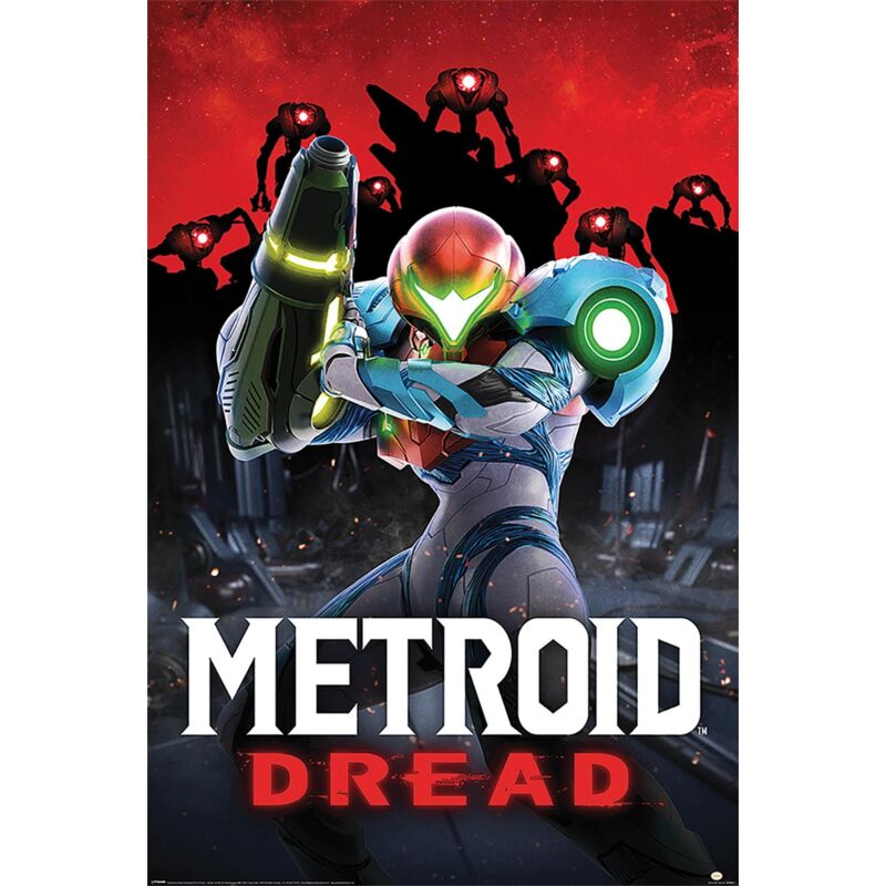 Poster nintendo metroid dread schatten