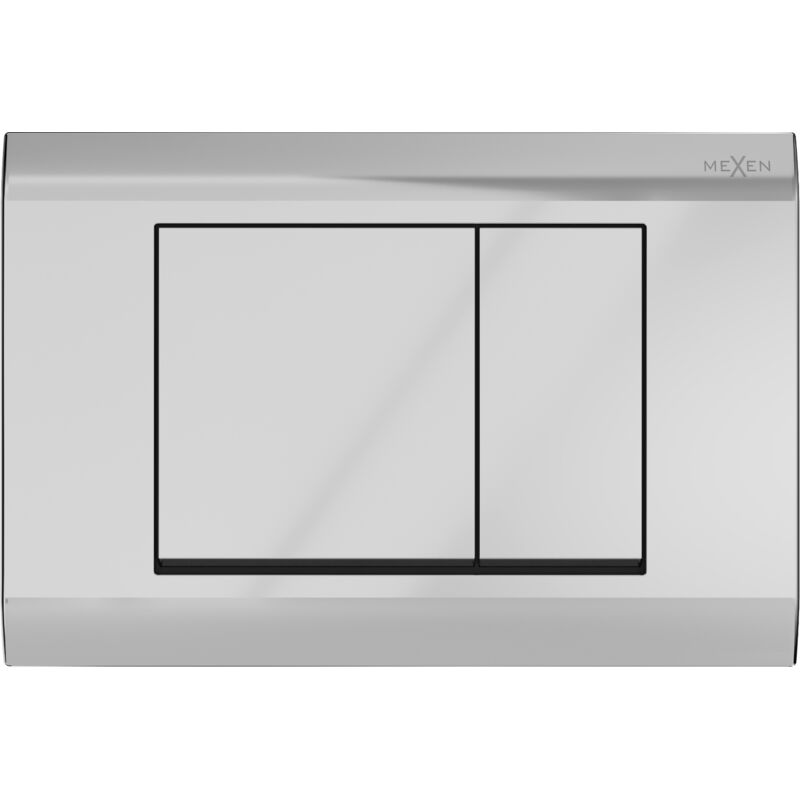 Fenix 01 Taste zur Betätigung der Spülung, Chrom glänzend - 600101 - Mexen