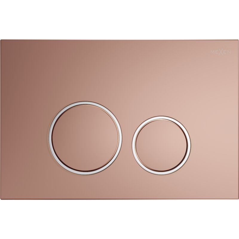 Fenix 05 Taste zur Betätigung der Spülung, Rosa Gold - 600505 - Mexen