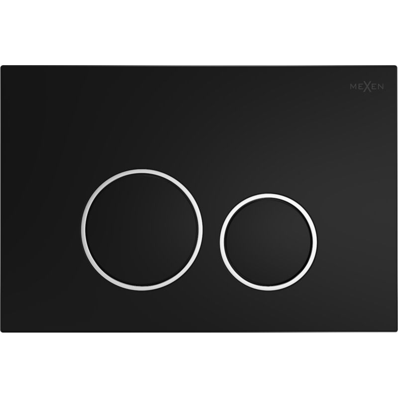 Fenix 05 Taste zur Betätigung der Spülung, Schwarz - 600503 - Mexen