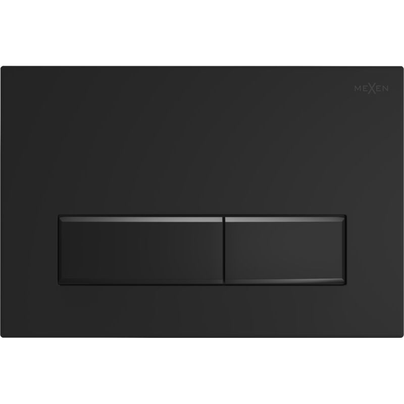 Fenix 09 Taste zur Betätigung der Spülung, Schwarz - 600903 - Mexen