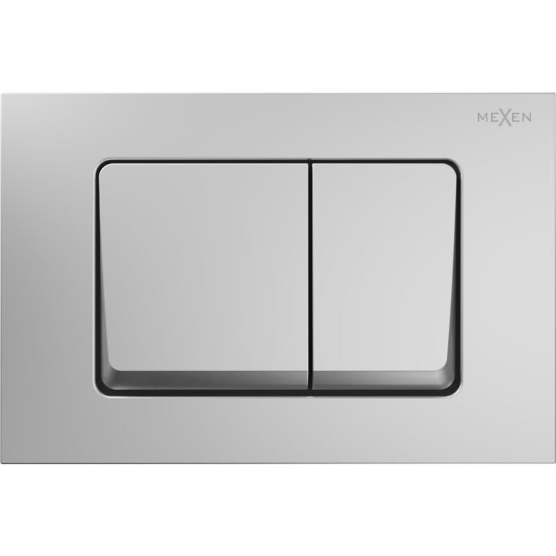 Fenix 10 xs Taste zur Betätigung der Spülung, Chrom matt - 601002 - Mexen