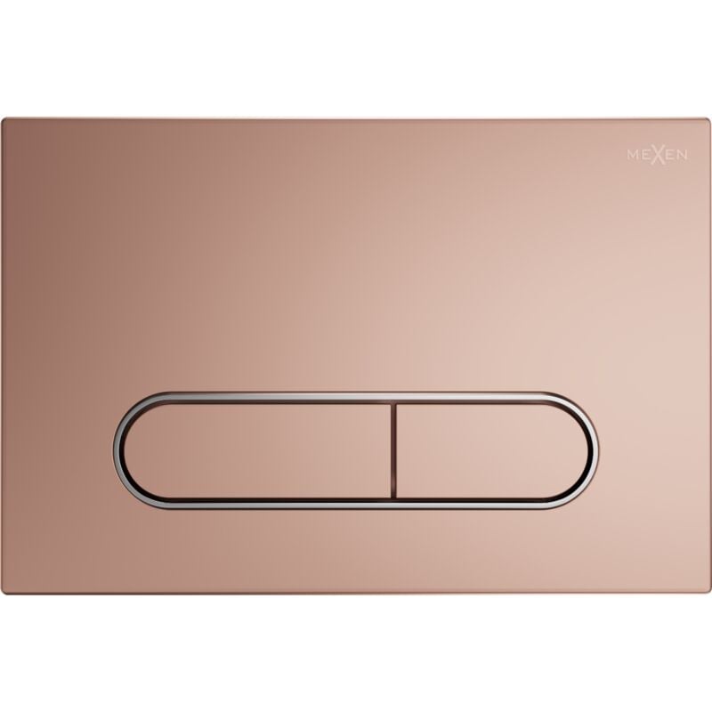 Fenix 11 Taste zur Betätigung der Spülung, Rosa Gold - 601105 - Mexen