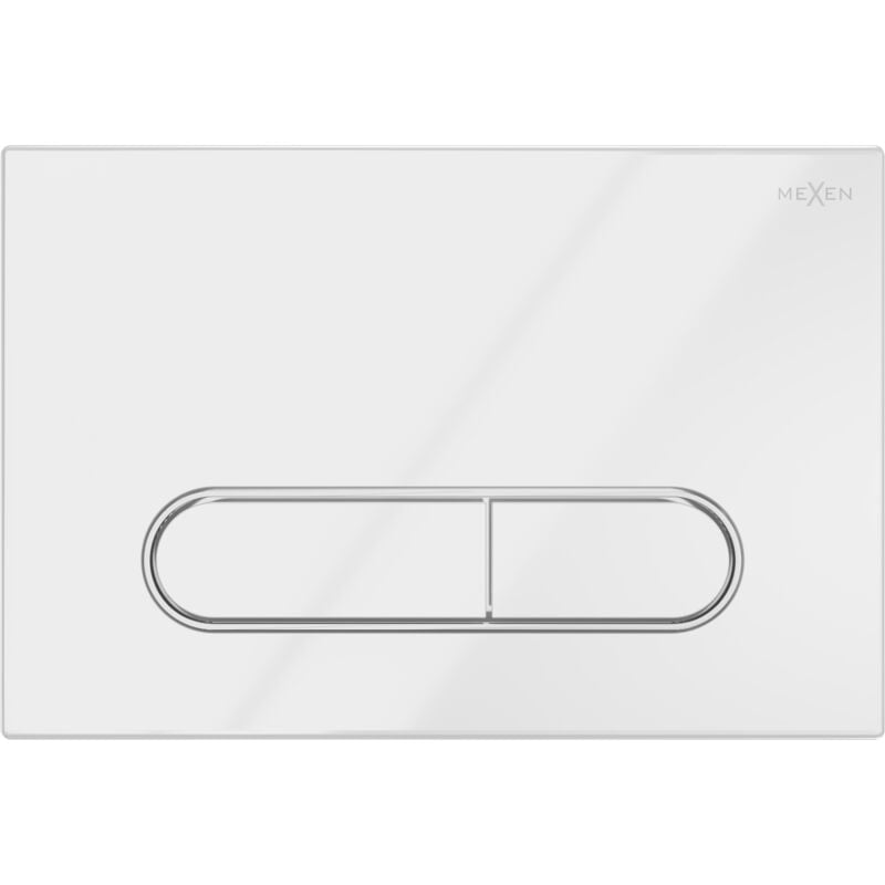 Mexen Fenix 11 Taste zur Betätigung der Spülung, Weiß - 601100