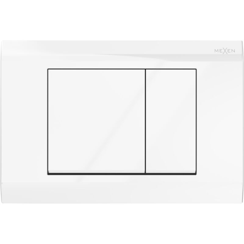 Fenix Air 01 pneumatischer Spültaste, gl√§nzend wei√ü - 6A0100 - Mexen