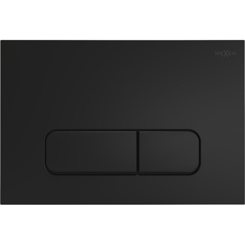 Fenix Air 02 pneumatischer Spültastenknopf, schwarz - 6A0203 - Mexen