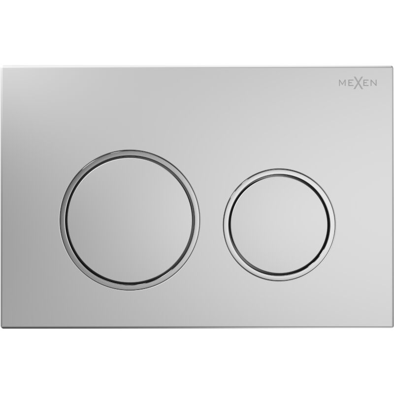 Fenix Air 07 xs Pneumatische Spültaste, Mattchrom - 6A0702 - Mexen