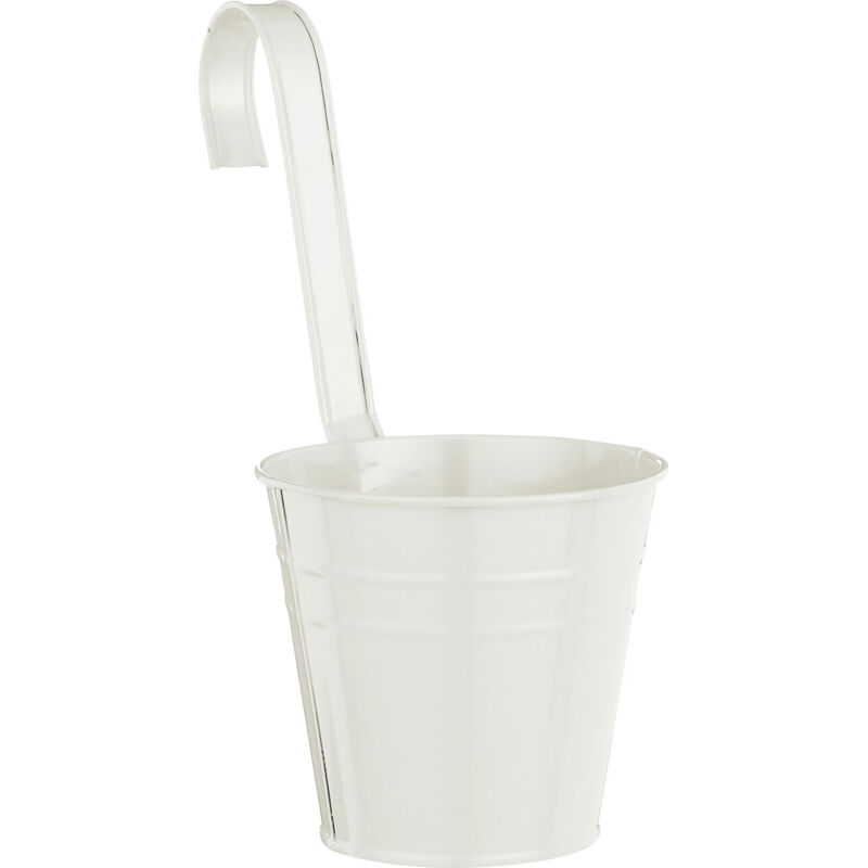 Mica Decorations Topf Joey Eisen Ø 13 x 12 cm hängend cremeweiß Topf