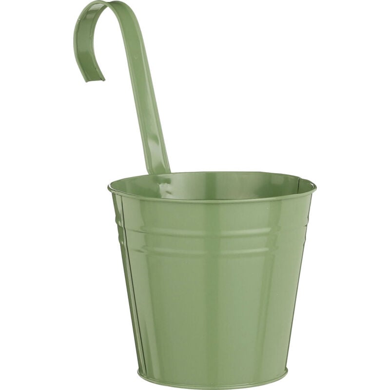 Mica Decorations - Topf Joey Eisen ø 16 x 15 cm hängend grün Topf